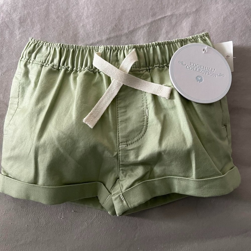 Edge Hill Collection Green infant Boys short